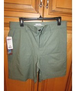 2 Pairs 32 Degrees Cool Mens Shorts Sz 32 Tan  &amp; Olive Green Casual Golf - $33.88 CAD