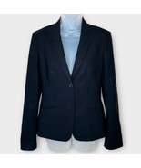 BOSS Hugo Boss black stretch wool all season blazer suit jacket size 6 - £52.53 GBP