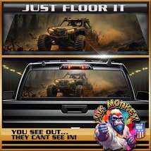 Just Floor It - Truck Back Window Graphics - Customizable - £44.06 GBP+