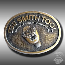 SII Smith Tool International Century Canada Vintage Belt Buckle Embossed Oval - £20.26 GBP