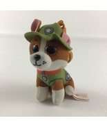 Ty Mini Beanie Boos Paw Patrol Tracker Plush Stuffed Animal Toy Clip On Pup - £11.69 GBP