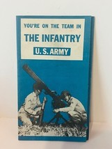 WW2 Recruiting Journal Pamphlet Home Front WWII Infantry US Army Mortar ... - $29.65