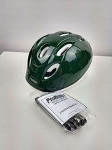 NEW Pro Rider Adult Green White Bicycle Helmet Size XS Extra Small - £7.44 GBP