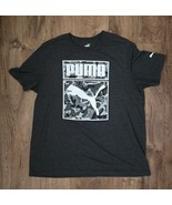 Puma T Shirt XL Mens Camo Graphic Logo Casual Sportswear Cotton Tee - $188.07 MXN