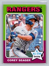 Corey Seager #400 2024 Topps Heritage Texas Rangers - £1.58 GBP