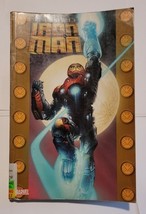 Marvel Comics Graphic Novel Ultimate Iron Man I EX Book w/ Library Stick... - $8.98