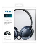 Philips SHL4805DC Flite Everlite Over Ear Headphones with mic- Black - $34.95 CAD