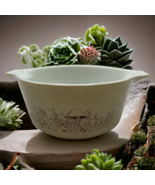 Vintage Pyrex Casserole Dish Mushroom Forest Fancies  NO LID 474-B - $34.26 CAD