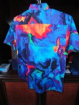 Robert Graham Ionosphere Short Sleeve Shirt Size Medium New with Tags image 2