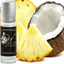 Coconut Pineapple Premium Scented Roll On Perfume Fragrance Oil Vegan - £10.36 GBP+