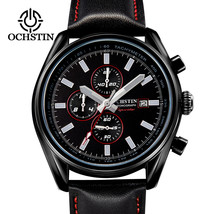  Men&#39;s Quartz Watch - Waterproof Chronograph Wristwatch LK732529184915 - £54.68 GBP