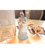 LENOX PORCELAIN FIGURINE THE CHRISTENING MOTHER &amp; CHILD BOXED COA 8.75&quot; - $24.70