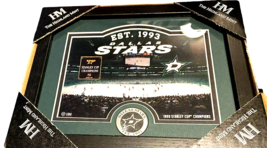 DALLAS STARS 11&quot; x 9&quot; Photo Frame w/Custom Print and A Minted Medallion ... - £19.05 GBP