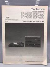 Vintage Technics Stereo SD810 SDD710 SD820 SDD720 SD830 Instructions Manual - $34.91