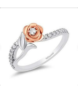Enchanted Disney Bele Rose Ring,Engagement Wedding Ring,Anniversary Prom... - £95.21 GBP