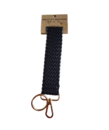 Keychain Wristlet Key Chain Strap Black For Wallet Purse Clutch Cell 1.5... - $15.50 CAD
