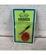 Vintage Chadwick-Miller Doll House Miniature Cake Plate Knife Pie New Ol... - $12.10 CAD