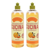 Cucina Sanguinelli Orange &amp; Fennel Concentrated Dish Soap 16.9Oz - 2 Pack - £19.01 GBP