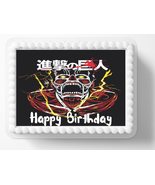 Anime Manga Edible Image Cake Topper Frosting Sheet Icing Paper Birthday... - $22.78 CAD