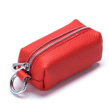 Compact Genuine Leather Keychain Wallet and Coin Organizer - $27.00