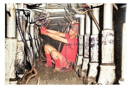 ptc6483 - Yorks - Miner in the cramped conditions, Bentley Colliery - pr... - £2.19 GBP