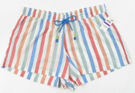 Jenni Printed Lightweight Pajama Shorts, Bold Stripe, Size:XS - £9.31 GBP