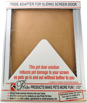 Pride Pet Doors Screen Door Adapter Large - 1 count Pride Pet Doors Scre... - $66.10