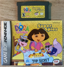 Dora the Explorer: Super Spies (Nintendo Game Boy Advance, 2003): GAME AND MANUA - £3.88 GBP