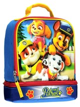 Paw Patrouille Chasse &amp; Marshall sans Bpa Double Chambre Isolé Lunch Sac Coffret - £12.85 GBP