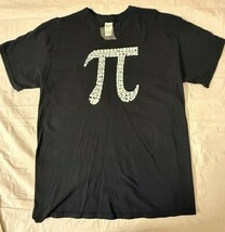 Gildan Mens Large Black Short Sleeve Shirt VTG Y2K Pi School Math - $14.80