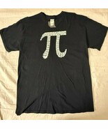 Gildan Mens Large Black Short Sleeve Shirt VTG Y2K Pi School Math - $272.56 MXN