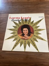 Loretta Lynn Greatest Hits Decca Records Vinyl LP 33 RPM Record - £10.52 GBP