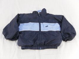 REEBOK BLUE BOYS FULL ZIP COLD WEATHER WINDBREAKER JACKET YOUTH SIZE 24M - $13.30