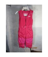 Weatherproof Girls Pink Snow Bib Overalls Ski Snowsuit Jumpsuit Size 3T - $337.71 MXN