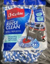 O-Cedar Easy Wring Rinse Clean Spin Mop Head Replacement (2-Tank System)... - $14.84