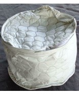 Very Nice Vintage Vinyl Plate Storage Bag - 7 Inch Diameter - VGC - HAND... - $16.28 CAD