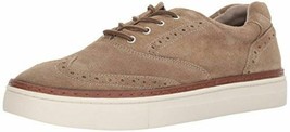 Hush Puppies Men Fielding Arrowood Brogue Lace Up Suede Shoes Taupe Size 13 - £46.60 GBP