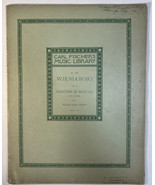 Carl Fisher’s Music Library #308 Wieniawski Op 6 Souvenir De Moscou Shee... - £8.10 GBP