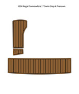 1996 Regal Commodore 27 Swim Platform Step Pad Boat EVA Foam Teak Deck F... - $384.32 CAD