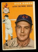 Vintage 1954 Baseball Trading Card TOPPS #106 DICK KOKOS Baltimore Orioles - £11.52 GBP