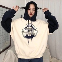 Hot Women Thick Warm Oversized Hoodies Girls Fashion Solid Pullover Long Sleeve  - £50.58 GBP