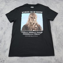 Star Wars Shirt Mens M Black Short Sleeve Crew Neck Graphic Casual Tee - €15,89 EUR