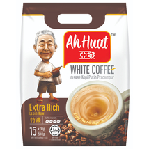 Ah Huat White Coffee Extra Rich 36g X 15 Sachets Malaysian Coffee - £36.16 GBP