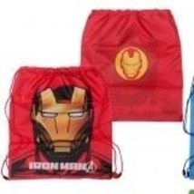 Iron Man Drawstring Gym Bag – Official Marvel Merchandise, - €8,17 EUR