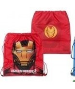 Iron Man Drawstring Gym Bag – Official Marvel Merchandise, - $9.34