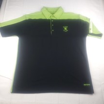 Old Course St Andrew Polo Europe Cutterbuck XL Black Green  - £17.25 GBP
