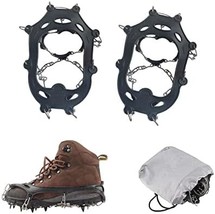 11 Spikes Kids Crampons For Hiking Boots Ice Cleats 11 Teeth Anti Slip, Teens - £28.24 GBP