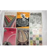 Vintage Crochet Pattern Book Doilies Edging Laces  Puritan American lot ... - $19.78