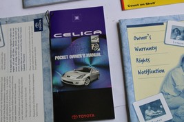  00-05 TOYOTA CELICA GT-S OWNERS MANUAL POCKET BOOK WARRANTY RIGHTS GTS M1408 image 9