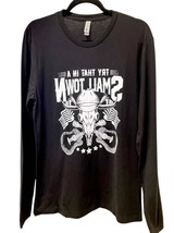 Bella + Canvas Try That In A Small Town Long Sleeve Graphic Tee Black - $46.54 CAD